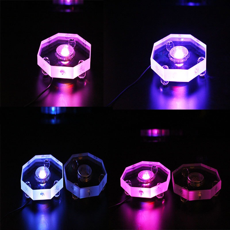 Đế đèn led bát giác làm sáng tượng phật, tháp xá lợi