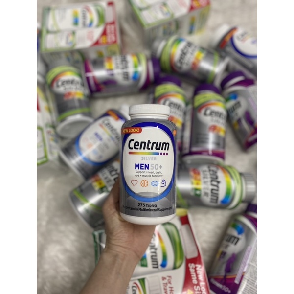 VIÊN UỐNG VITAMIN TỔNG HỢP CENTRUM NAM TRÊN 50 TUỔI