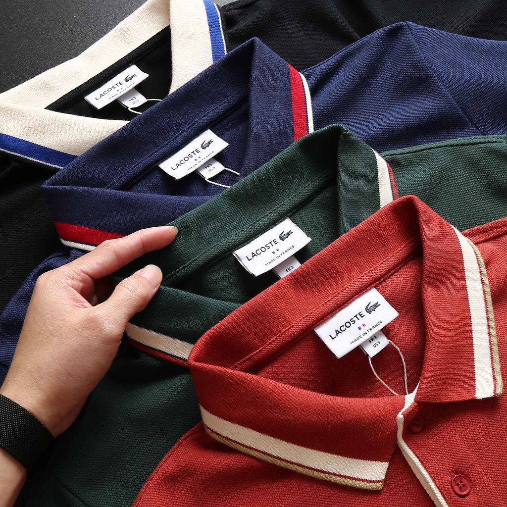 Áo thun có cổ dòng Pique viền cổ + tay  [𝐅𝐑𝐄𝐄 𝐒𝐇𝐈𝐏] ❤️ chiếc polo VNXK siêu đẹp chất siêu chất lượng ❤️ POLC1 ❤️