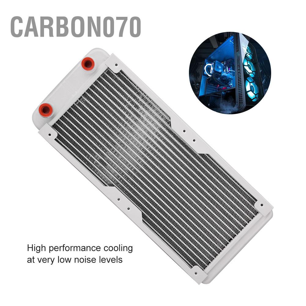 Bộ tản nhiệt máy tính bằng nhôm Làm mát nước trao đổi chất lỏng Màu trắng 240mm/360mm