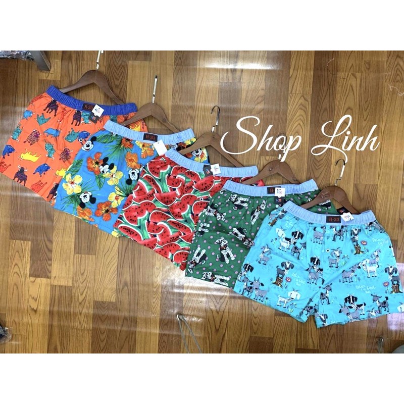 Combo 5 quần đùi nam H33. Vải kate cotton mịn đẹp ,thoáng mát .