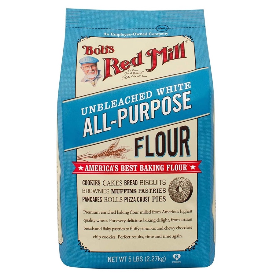 Bột mì đa dụng không tẩy 2.27kg - Bob's Red Mill