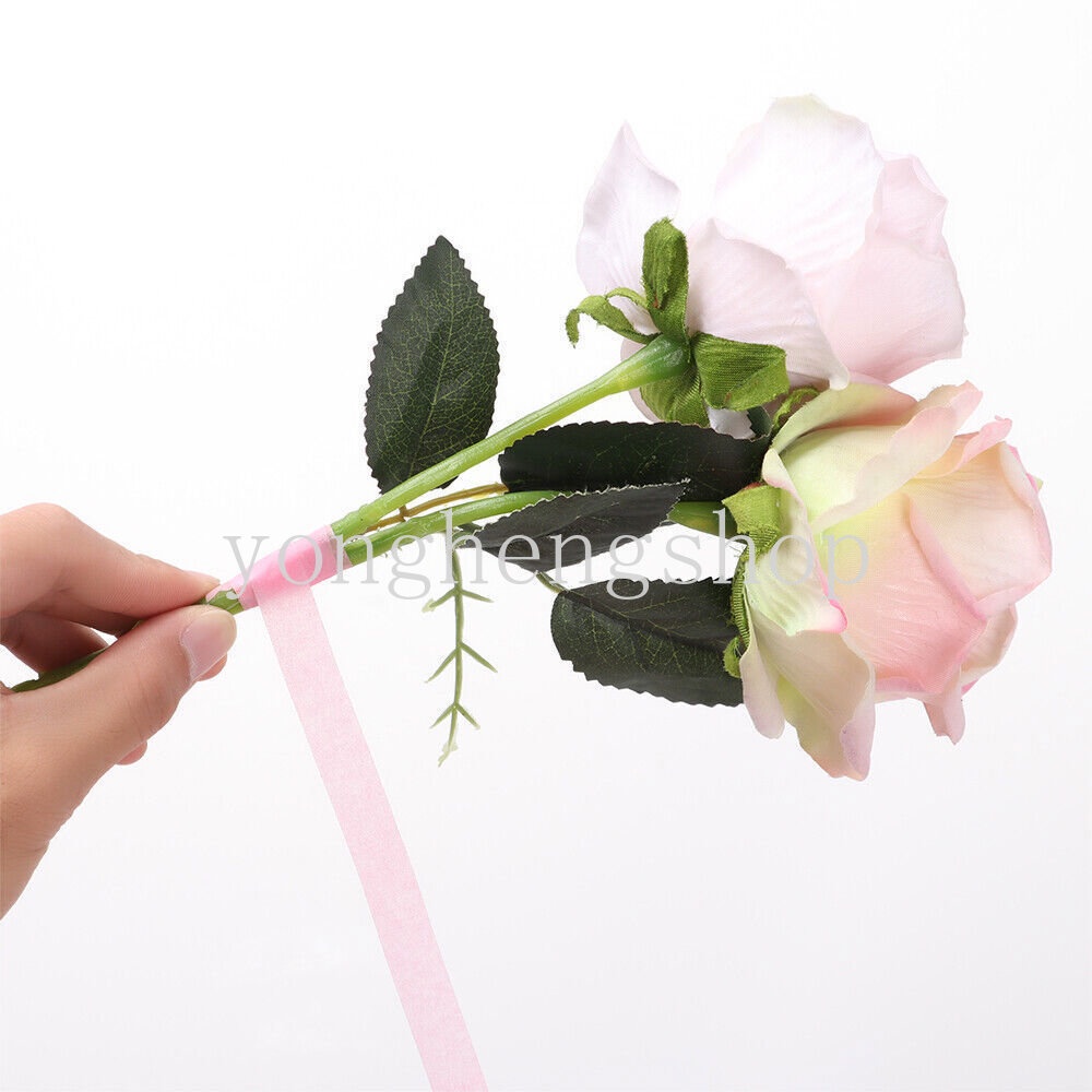Cuộn Băng Keo Tự Dính 30 Yard Dùng Quấn Hoa Giả Trang Trí Thủ Công
