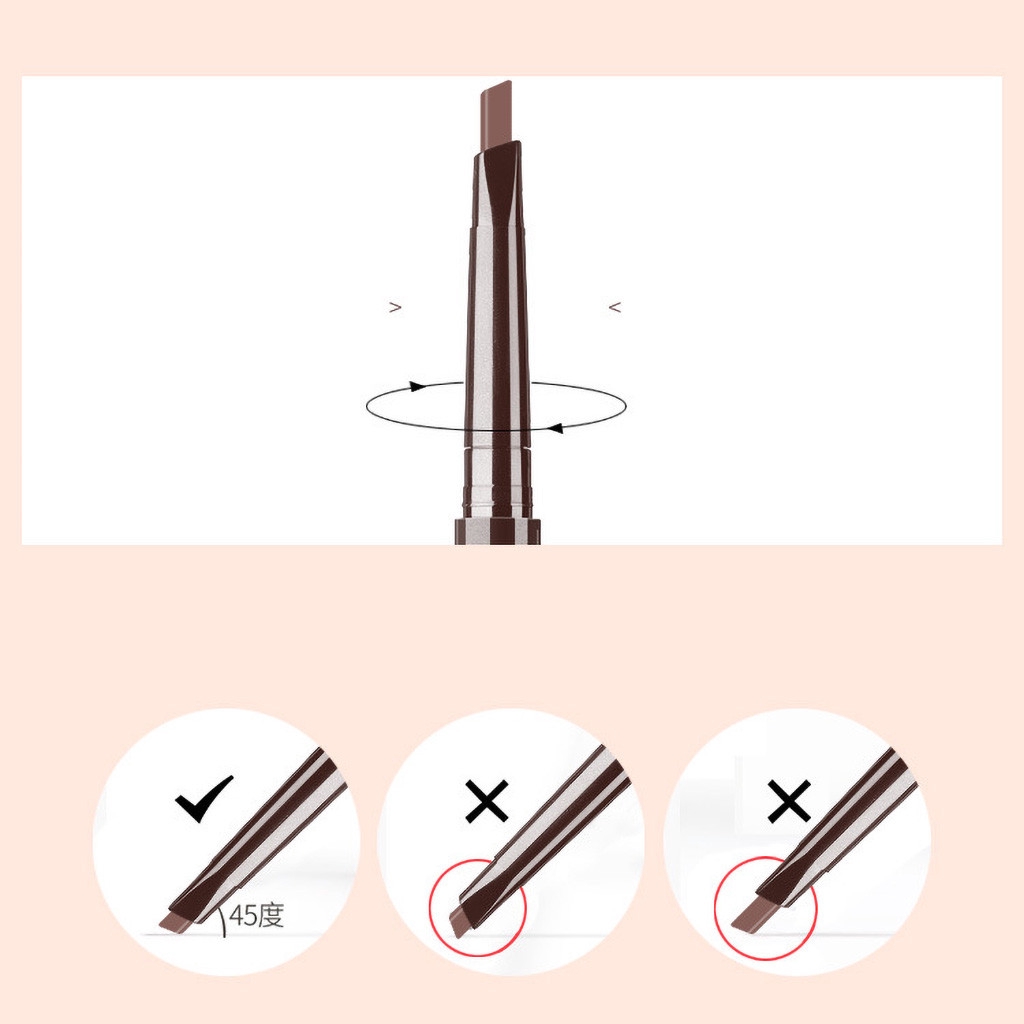 DNM Bút kẻ vẽ lông mày 2 đầu trang điểm lâu trôi chống thấm nước | BigBuy360 - bigbuy360.vn