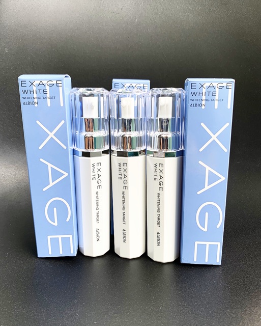 Serum dưỡng ẩm và làm sáng da exage white albion dùng thử