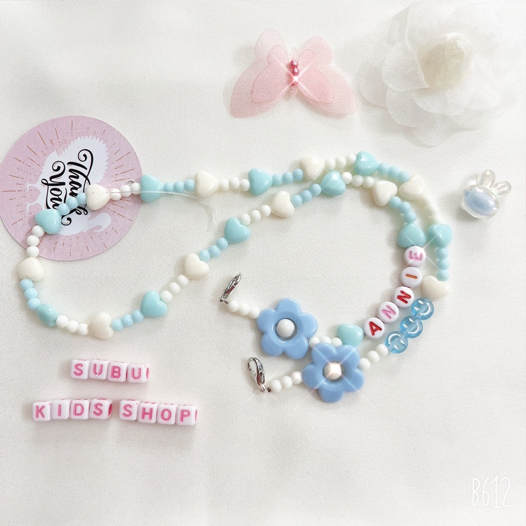 Dây đeo khẩu trang cho bé,dây đeo khẩu trang Hàn Quốc cute dễ thương