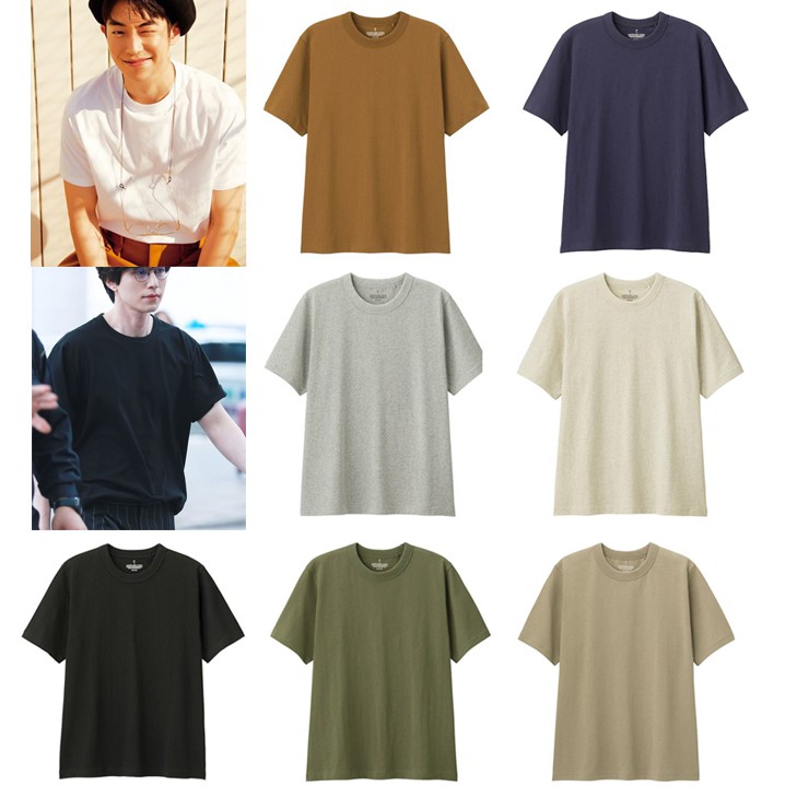 Áo Thun Nam Cotton Basic Tee GU by Uni Chính Hãng 100% - GU Shop | WebRaoVat - webraovat.net.vn