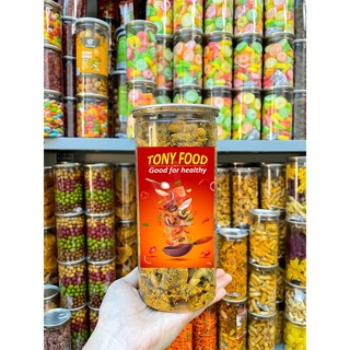 Da cá trứng muối 250g đồ ăn vặt Tony Tony vị đậm đà, béo ngậy