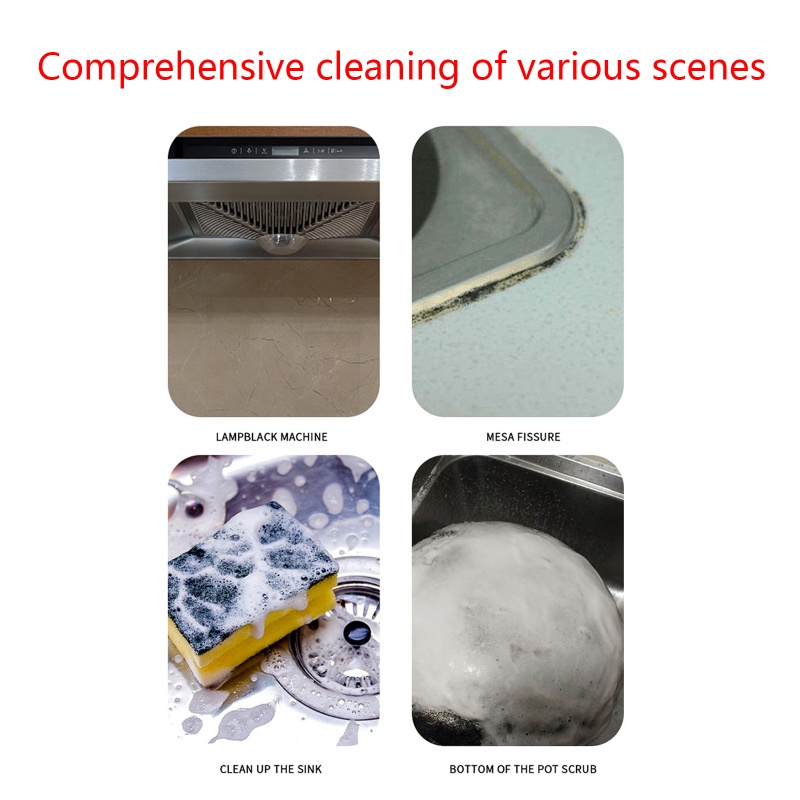 Bộ 3 Bàn Chải Sợi Dây Vệ Sinh Bếp Ga Với Tay Cầm Cong