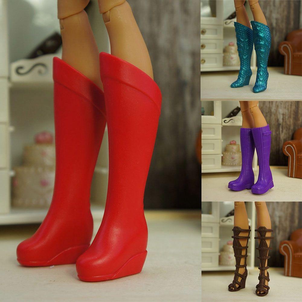 1 Đôi Giày Búp Bê Dài 3.4cm Chất Liệu Nhựa Cao Cấp Thời Trang Dành Cho Nữ