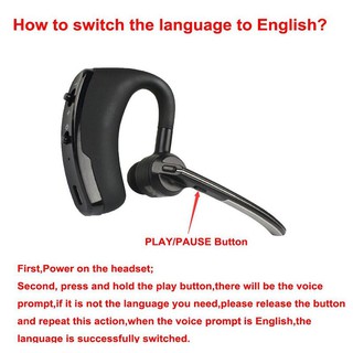 Bluetooth 4.0 headset for iPhone/Samsung/HTC