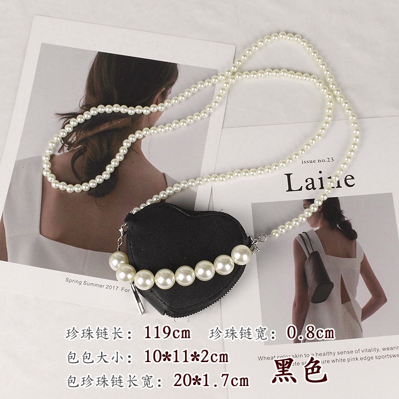 Túi Đeo Chéo Mini Đính Ngọc Trai Thời Trang 2022 Mới Mẻ Sang Trọng Cho Nữ