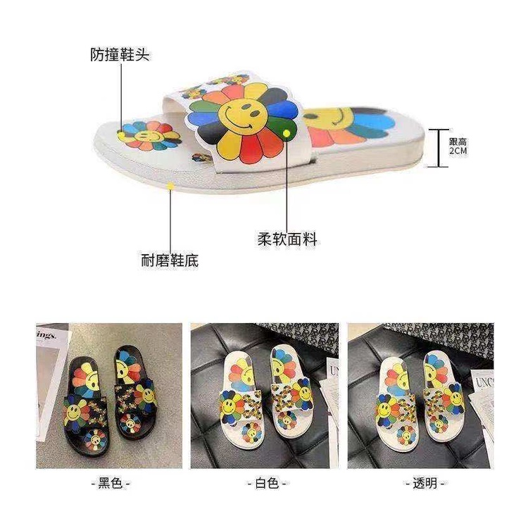 Dép Đi Biển Đế Mềm In Hình Hoa Hướng Dương ISS789 Cho Nữ