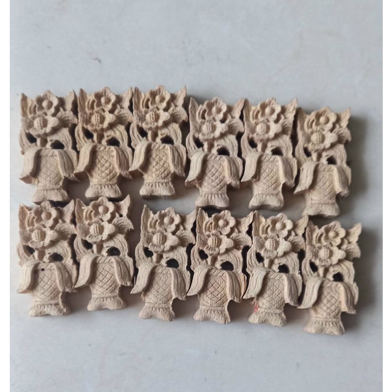 Xiên hoa quả linh vật đục cnc siêu nét cho chim chào mào