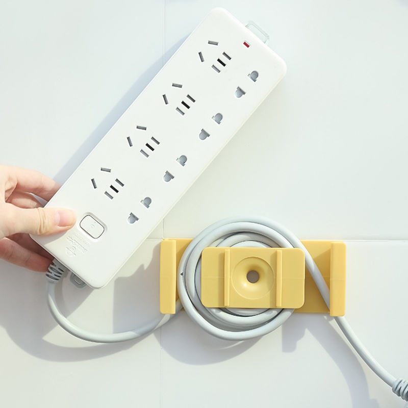 Giá Đỡ Ổ Cắm Điện Treo Tường Không Đục Lỗ Đa Năng Có Thể Tháo Rời