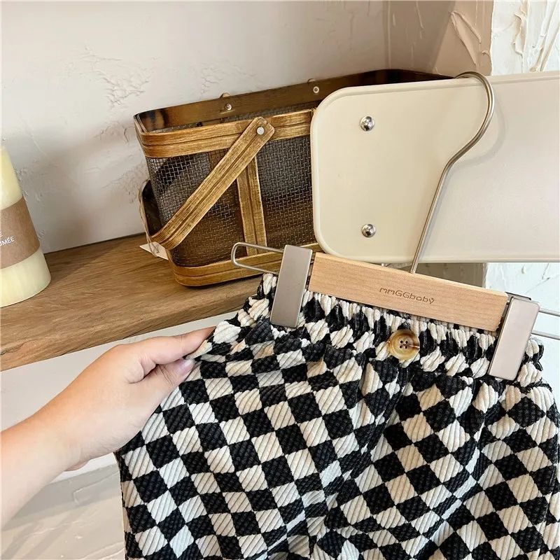 Quần Dài Vải Nhung Dày Kiểu Mới Dễ Phối Đồ Thời Trang Thu Đông Cho Bé