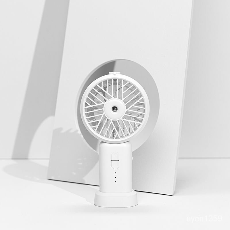 usbSạc Quạt Mini Cầm Tay Quạt Phun Nước Tạo Độ Ẩm Để Bàn Câm Học Sinh Sinh Viên | BigBuy360 - bigbuy360.vn