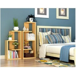 Kệ trang trí đứng siêu gọn gàng và đẹp mắt