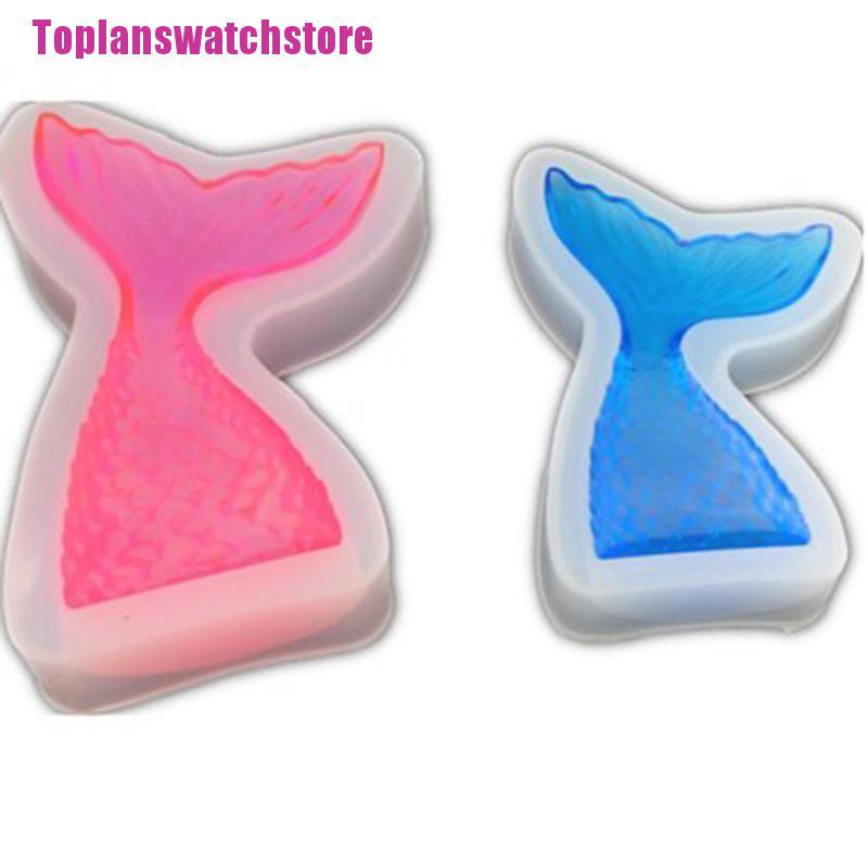 Khuôn Silicone Tạo Hình Đuôi Nàng Tiên Cá Trang Trí Bánh