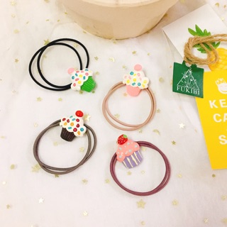 CỘT TÓC CUPCAKE DẸP VÒNG TRÒN ẢNH THẬT