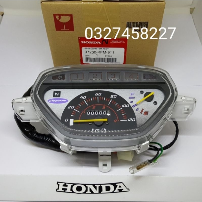 Cụm đồng hồ công tơ mét xe DREAM lùn 99 zin honda thái xịn