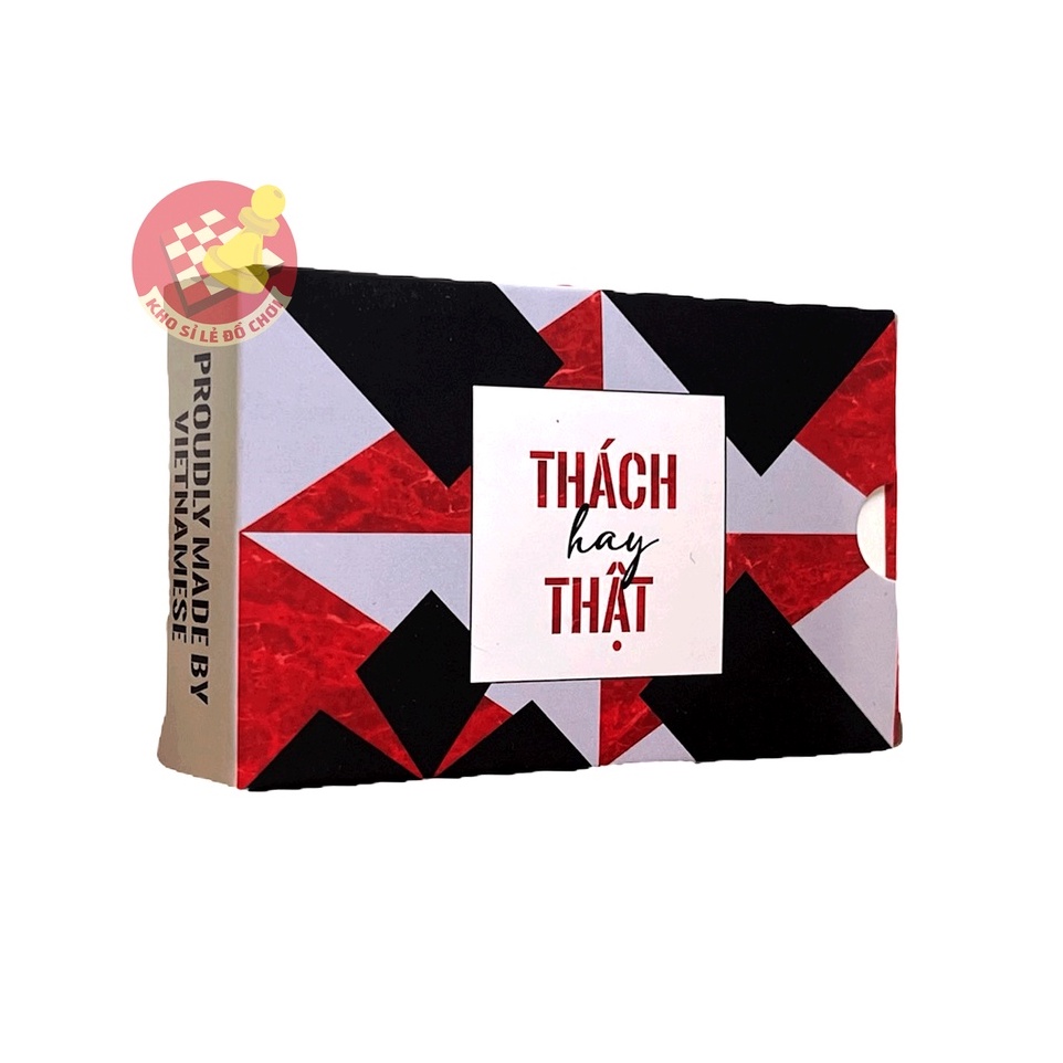 Bộ bài Thách hay thật Truth or Dare - Drinking Game mang đến sự thú vị, tạo cơ hội tìm hiểu và gắn kết tình bạn