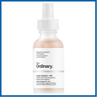 Tẩy da chết hóa học The Ordinary Lactic Acid 5%/10% + HA 2% 30ml