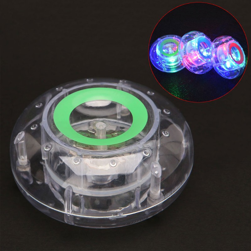 Đồ chơi bồn tắm dạng tròn có đèn led thay đổi màu sắc chống thấm nước vui nhộn cho trẻ em