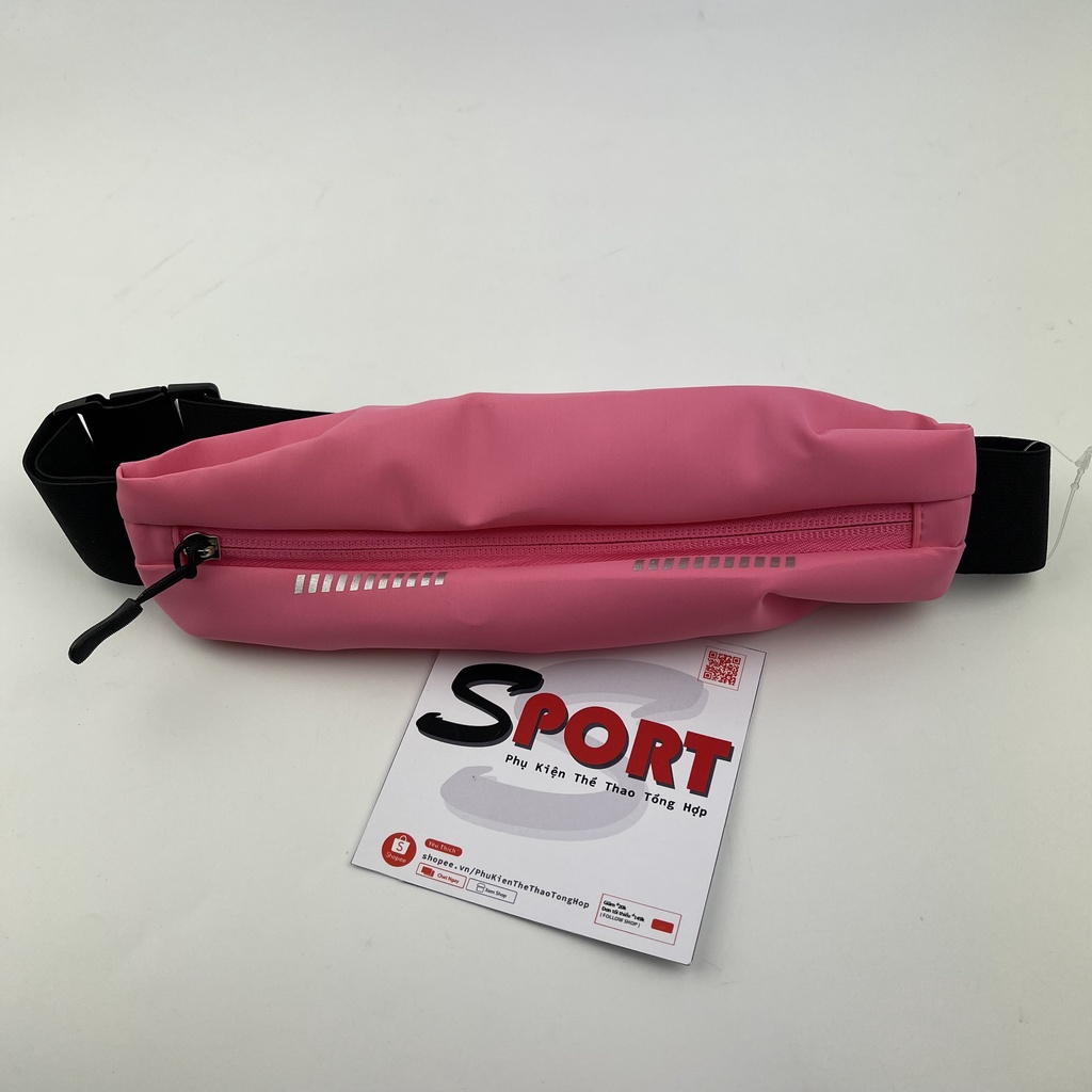 Túi Đeo Bụng, Túi Đựng Phone Đơn Giản Cho Chạy Bộ Nam,Nữ - Màu Hồng | Simple Running Waist Bag, Phone Bag For Men, Women