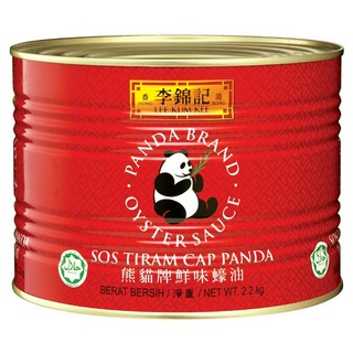 Dầu hào gấu trúc 2.2kg lee kum kee - panda brand oyster sauce hongkong
