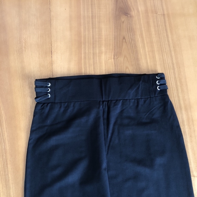 Quần legging, quần nữ cạp cao cách điệu 2 bên sườn tôn dáng, ôm vòng eo | BigBuy360 - bigbuy360.vn