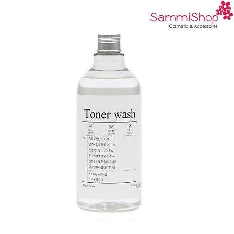 Nước hoa hồng dưỡng ẩm CellBN Toner Wash 500ml