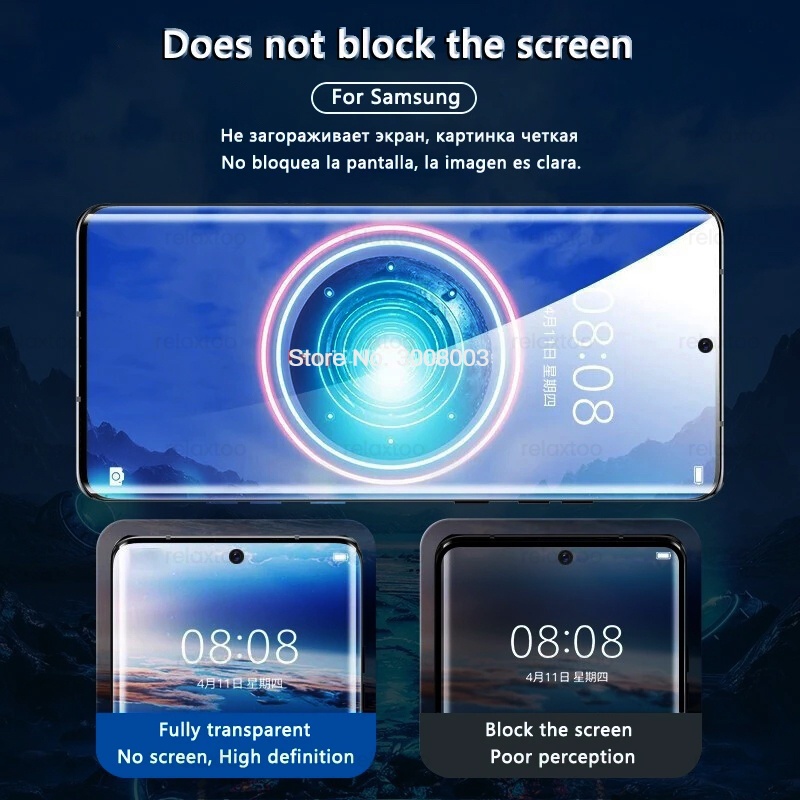 For Google Pixel 7 Pro pixel6 6pro UV Glue Protective Glass Curved Screen Protector Film Tempered Glass