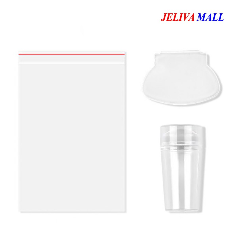 Con dấu in móng tay đầu in silicon in họa tiết từ khuôn hình mẫu