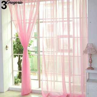 Rèm cửa sổ màu trơn có diền màn