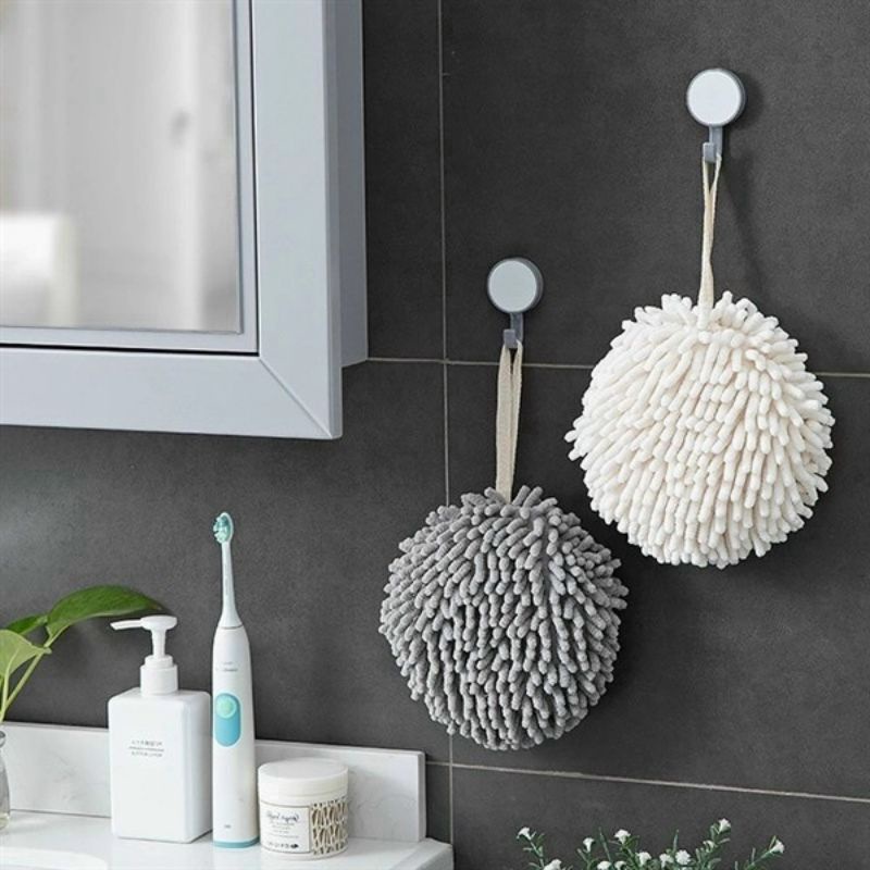 Khăn lau tay tròn hình nhím mềm mại - Khăn lau nhà bếp thấm hút