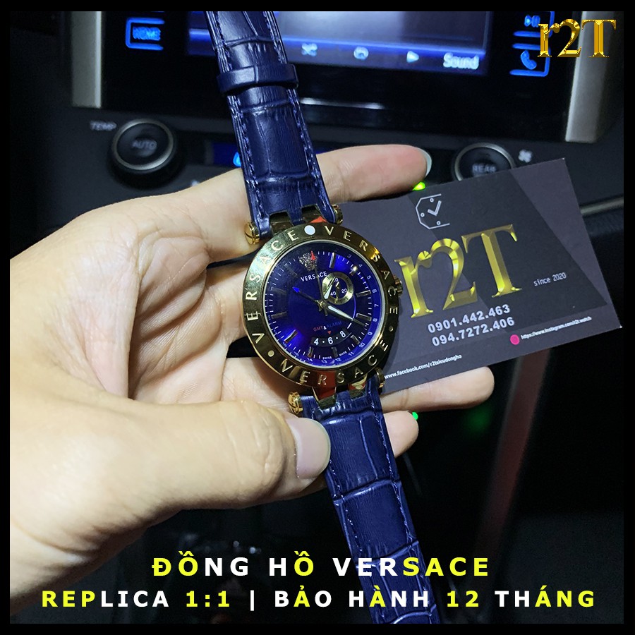 Đồng Hồ Nam Versace Cao Cấp - Đồng Hồ Quartz Dây Da chính hãng | BigBuy360 - bigbuy360.vn