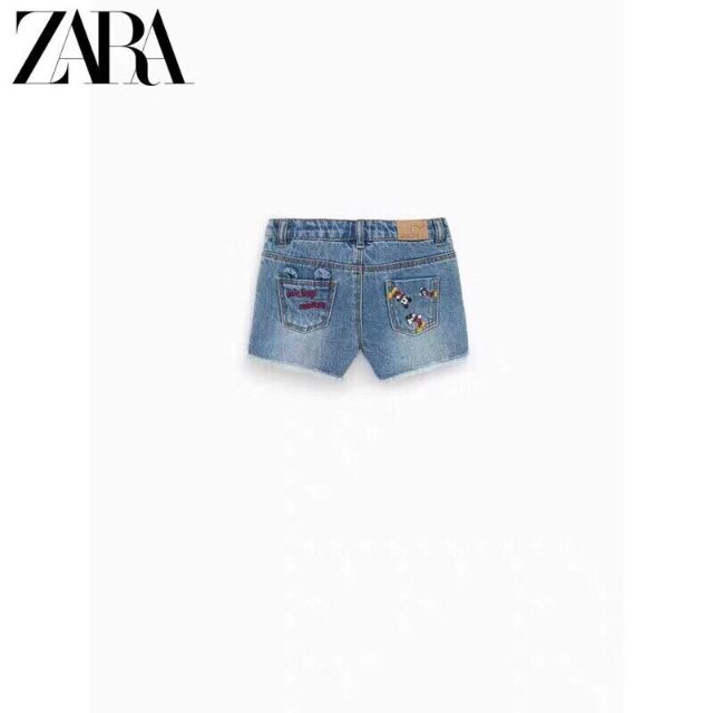 Quần short jeans  Zara bé gái
