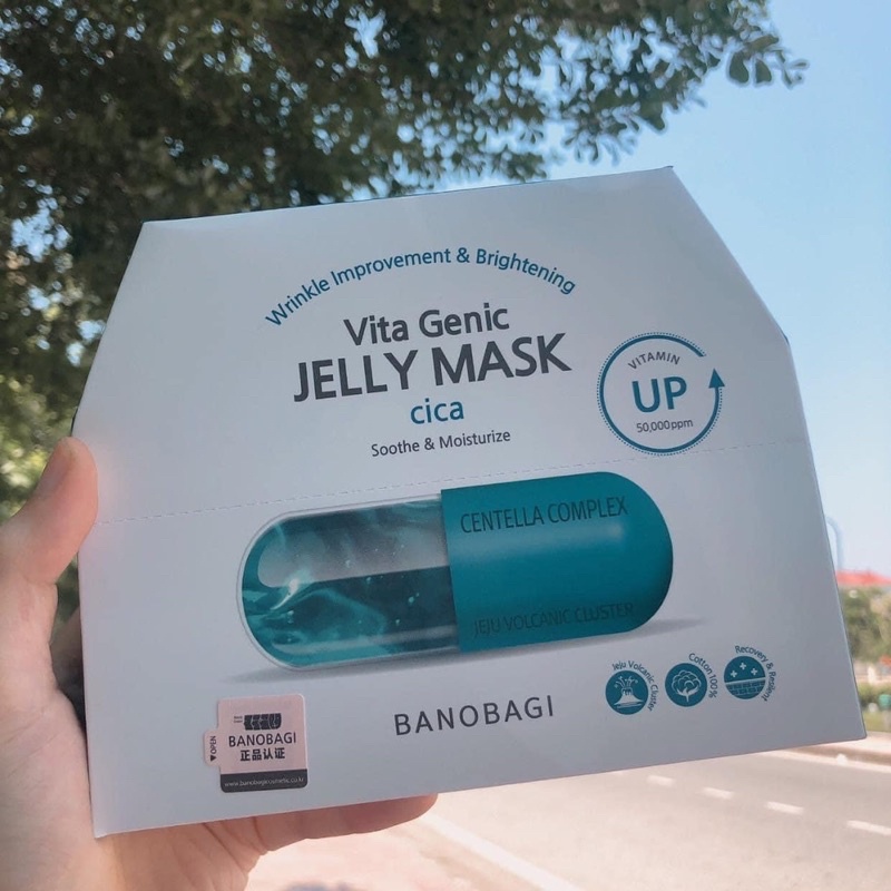 Mặt Nạ Banobagi Vita Genic Jelly Mask phục hồi, cấp ẩm, nuôi dưỡng da toàn diện 30ml Hàn Quốc