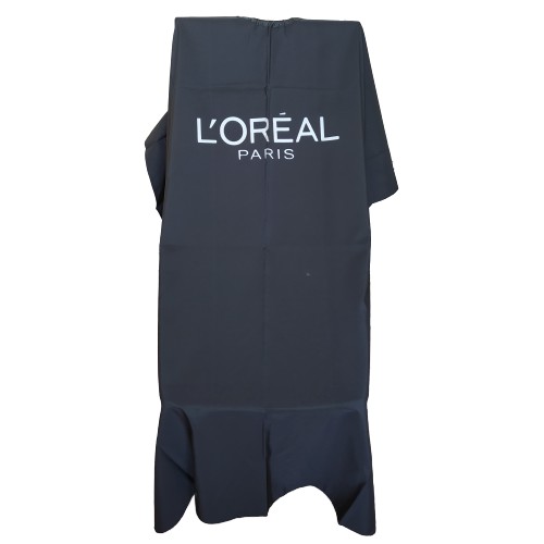 Áo Choàng Cắt Tóc màu xám (Logo Loreal)