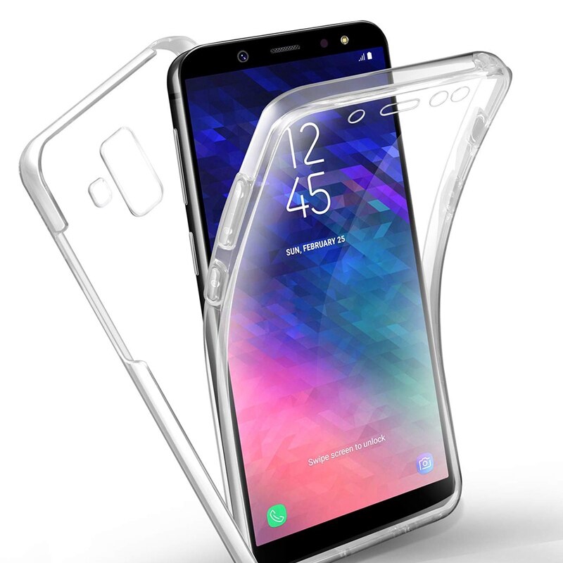 SAMSUNG Ốp Lưng Mềm Bảo Vệ 360 Độ Cho Samsung Galaxy J2 J3 J4 J5 J6 J7 J8 Pro Prime Plus 2018