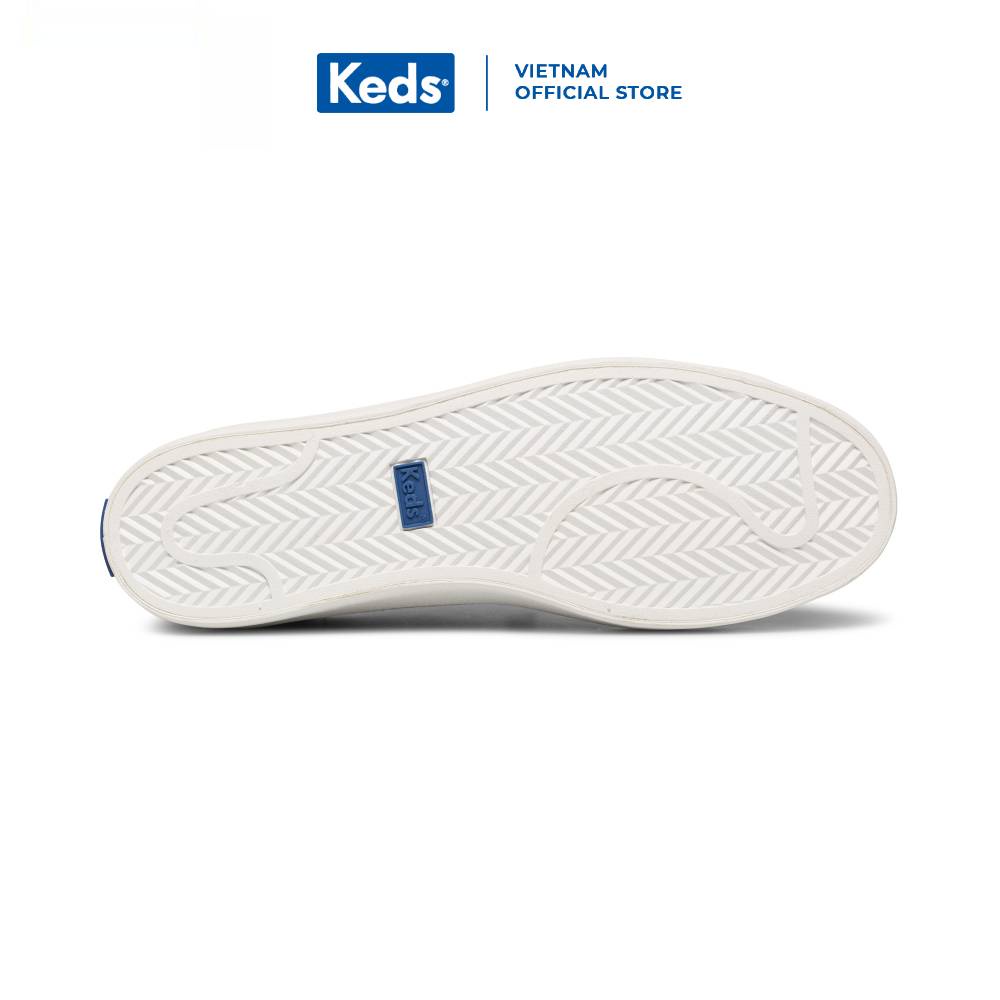 Giày Keds Nữ- Kickback Organic Cotton Burnt Red- KD065480