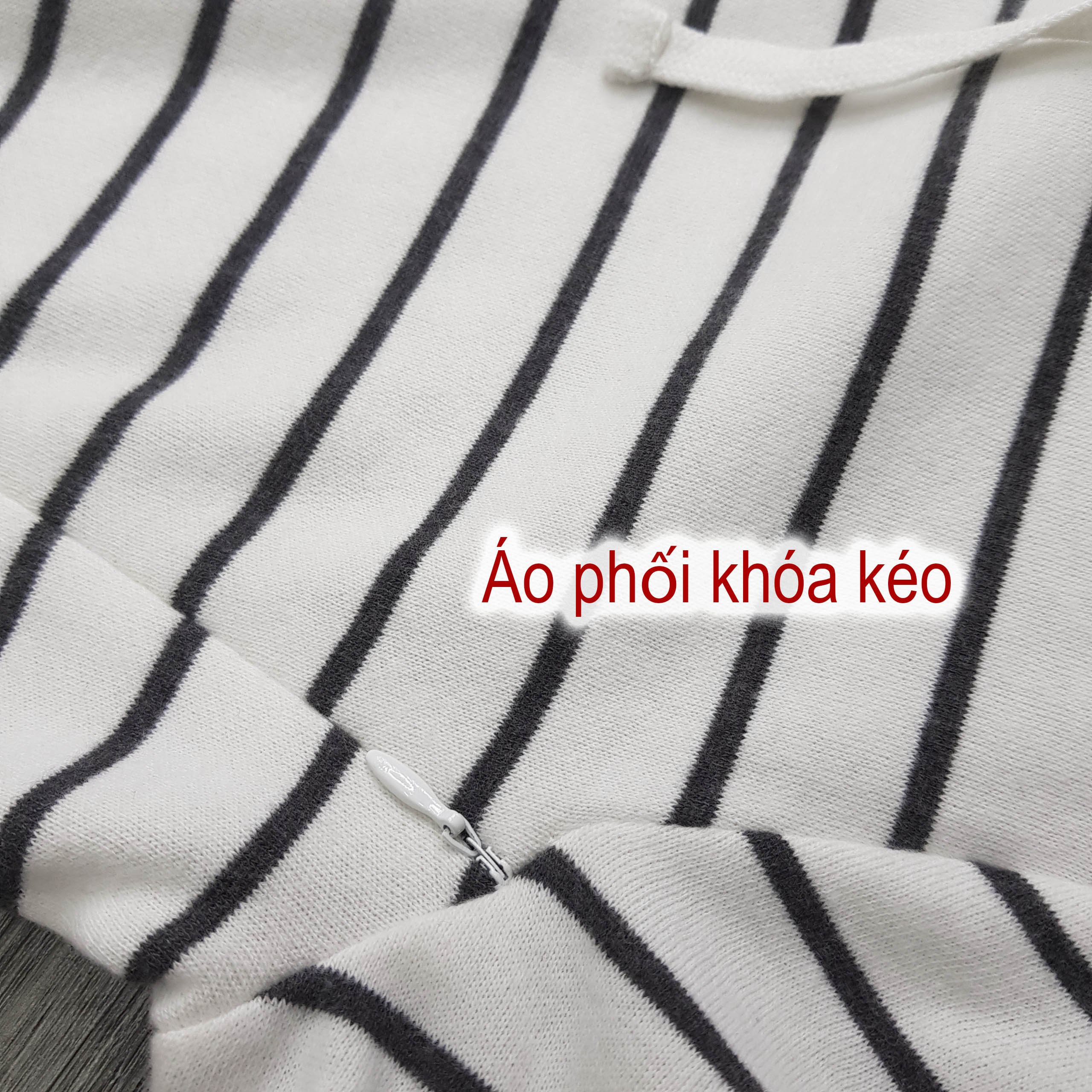 Áo Hoodie Nam Nữ Sọc Ngang Tay Dài Xỏ Ngón - Chất nỉ cotton mềm mịn | BigBuy360 - bigbuy360.vn