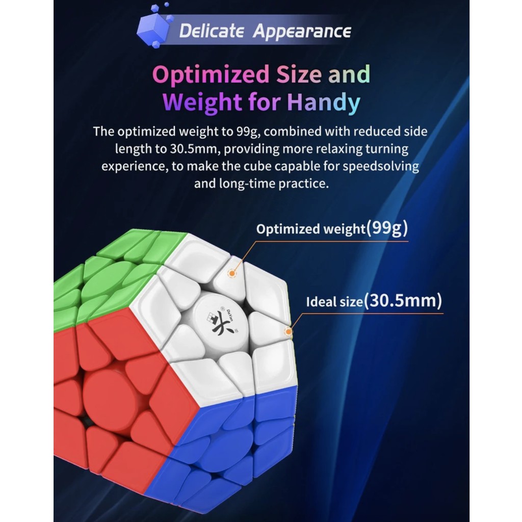 DaYan Megaminx V2 M  Rubik Biến Thể 12 Mặt