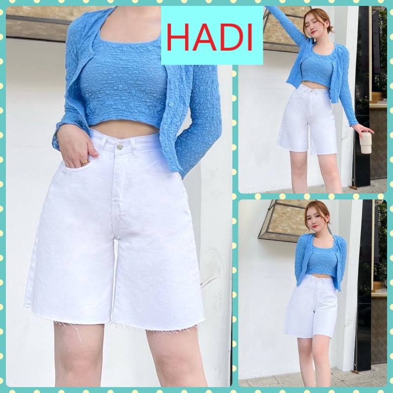 [VIDEO+FREESHIP ] QUẦN JEANS NGỐ LỬNG NỮ FORM RỘNG LAI TUA MÀU TRẮNG CAO CẤP MỀM MỊN DÀY DẶN PHÁ CÁCH HADI SIÊU ĐỈNH