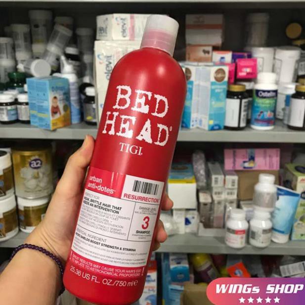 🛑Cặp Dầu Gội Xả TIGI Đỏ 750ML 🛑FreeShip🛑 Phục Hồi Tóc Khô Xơ, Hư Tổn | Hàng Chính Hãng