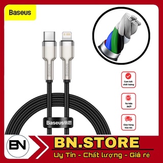 Cáp sạc nhanh, siêu bền 100W Baseus CATJK Cafule Metal Series Type C chính hãng