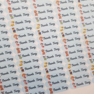 HÌNH THẬT 🌟 STICKER DÁN in tên bé - HÌNH DÁN đánh đồ vật, bút thước, đồ cá nhân của bé 🌟