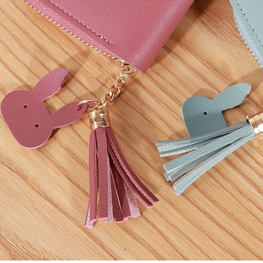Ví Ngắn Nữ FOREVER LOVELY Mini Đôi Tim Thời Trang Cầm Tay Hot Trend
