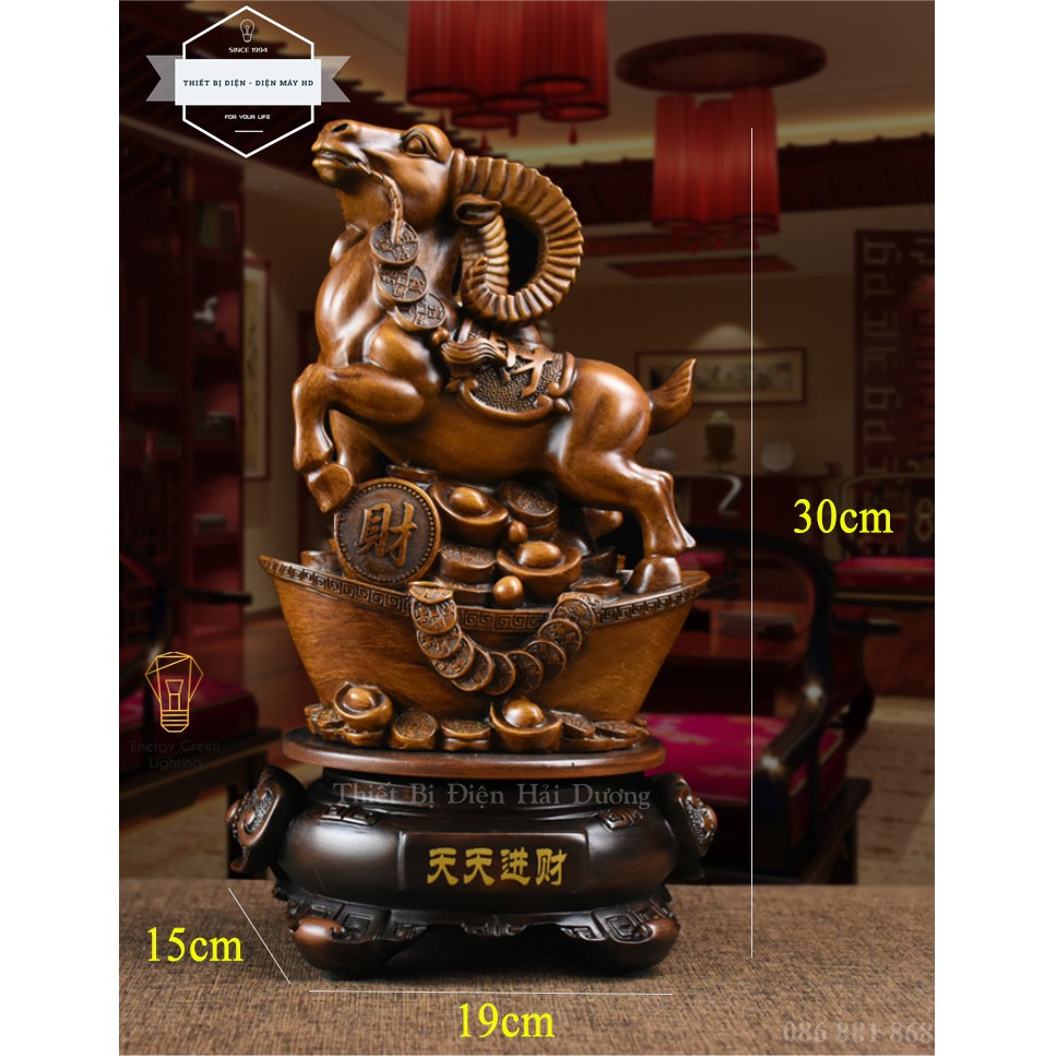 Tượng Con Dê  - Giúp Cho Gia Chủ Có Một Sức Khỏe Tốt, Công Việc Kinh Doanh Ngày Càng Phát Đạt